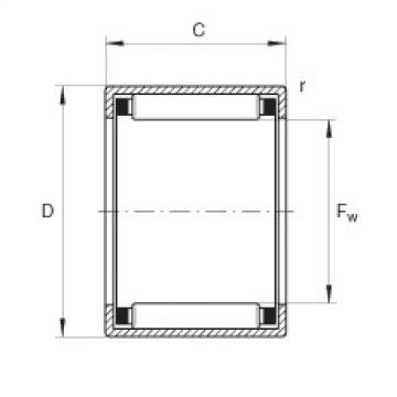 Bearing HK0908 INA