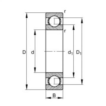 Bearing 16021 FAG