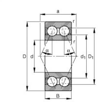 Bearing 3006-B-TVH FAG