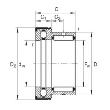 Bearing NKX17-Z INA