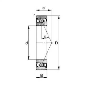 Bearing HCS7001-E-T-P4S FAG