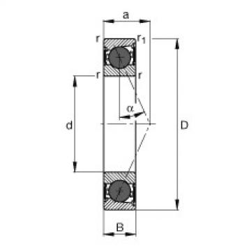 Bearing HCB71912-E-2RSD-T-P4S FAG