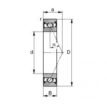 Bearing HSS7012-E-T-P4S FAG