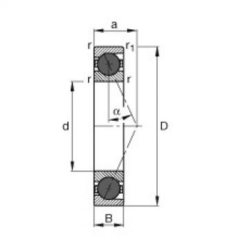 Bearing HCB71930-E-T-P4S FAG