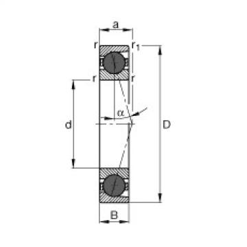 Bearing HCB7022-C-T-P4S FAG