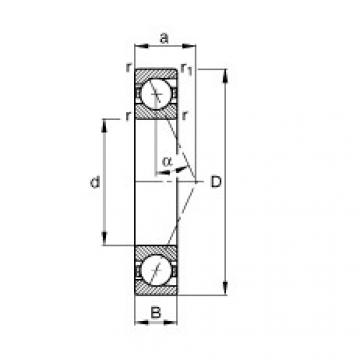 Bearing B71906-E-T-P4S FAG