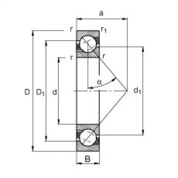 Bearing 7201-B-TVP FAG