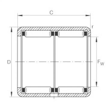 Bearing HK1522-ZW INA