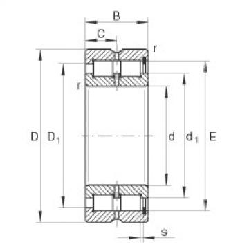 Bearing SL185044 INA