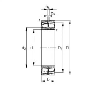 Bearing 21322-E1-TVPB FAG