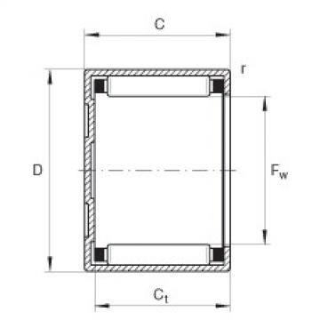 Bearing BK4520 INA