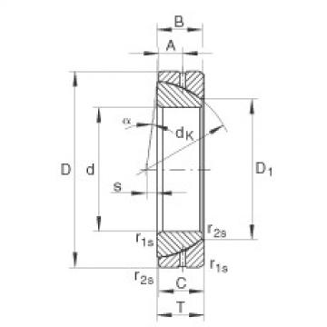 Bearing GE180-SX INA