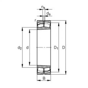 Bearing 22214-E1-K FAG