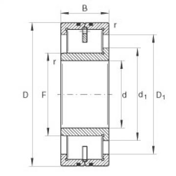 Bearing LSL192320-TB INA