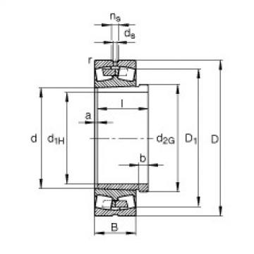 Bearing 23092-B-K-MB + AHX3092G-H FAG