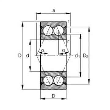 Bearing 3007-B-2Z-TVH FAG