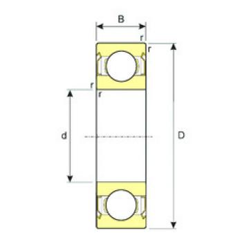 Bearing 6021-ZZ ISB