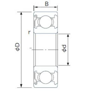 Bearing 1620-Z CYSD