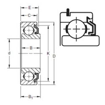 Bearing 204KLG2 Timken