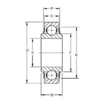 Bearing 203KRR5 Timken