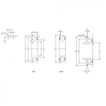 Bearing 214-ZNR SKF