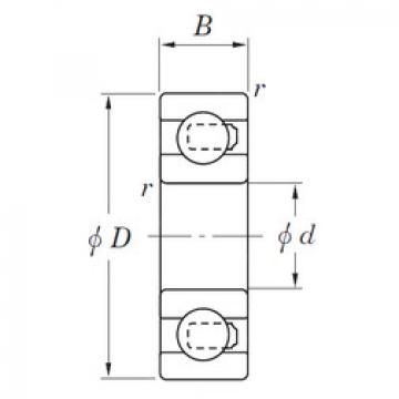 Bearing 3NC6008MD4 KOYO