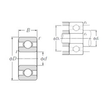 Bearing 68/2,5 NTN