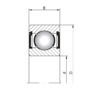 Bearing 618/4 ZZ ISO