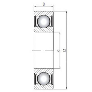 Bearing 60/22-2RS CX