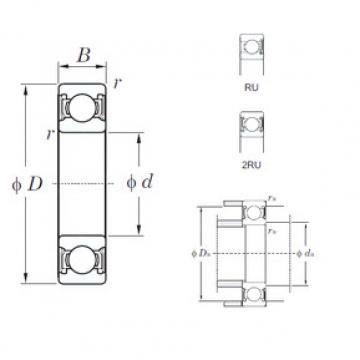 Bearing 6005-2RU KOYO