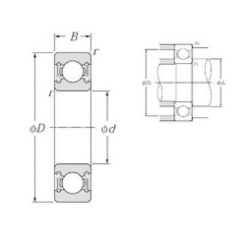 Bearing 60/22LLB NTN