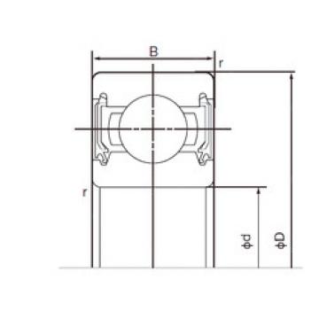 Bearing 6000-2NSE NACHI