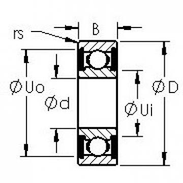 Bearing 6001-2RS AST