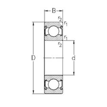 Bearing 6203-2Z NKE