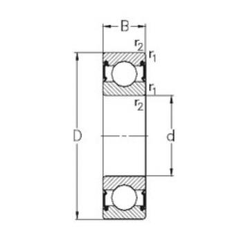 Bearing 6003-RS2 NKE