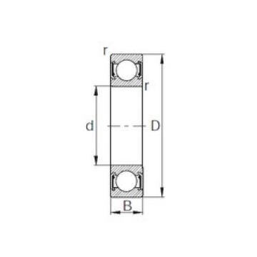 Bearing 6201UU KBC