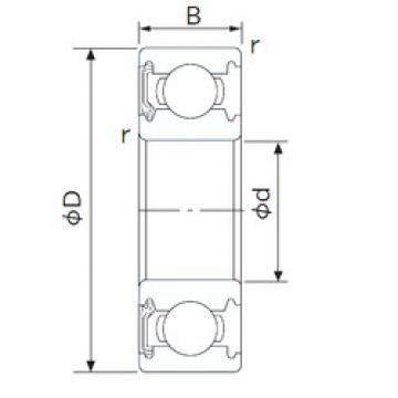 Bearing 6002NKE NACHI