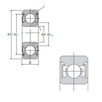 Bearing 627SS NMB