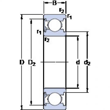 Bearing 6003-RSH SKF