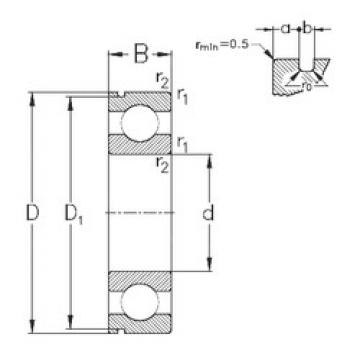 Bearing 6008-N NKE