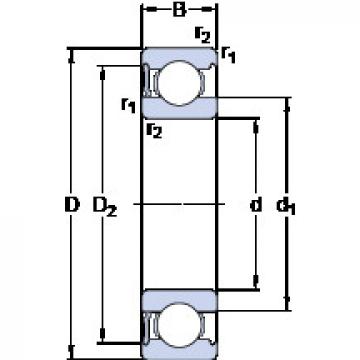 Bearing 6009-RS1 SKF