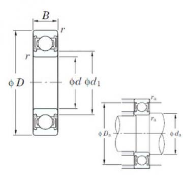 Bearing 6206 2RD C3 KOYO