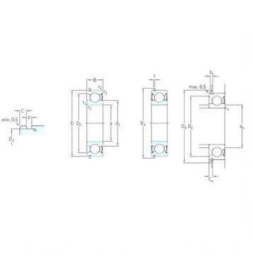 Bearing 6311-ZNR SKF