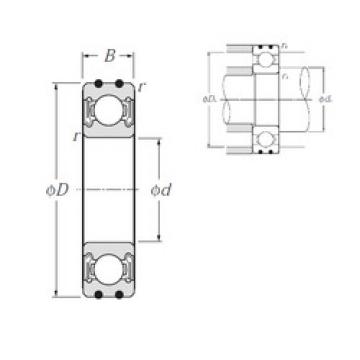 Bearing AC-6004LLB NTN