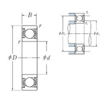 Bearing BL 206 ZZ NSK