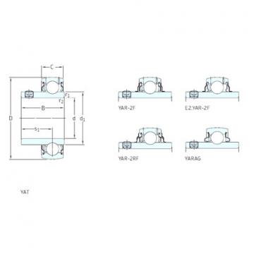 Bearing E2.YAR205-014-2F SKF