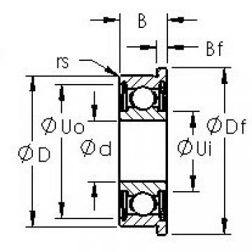 Bearing F601XHZZ AST