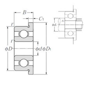 Bearing FLR188 NTN