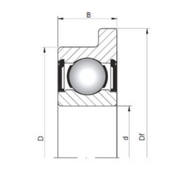 Bearing FL617/3 ZZ CX