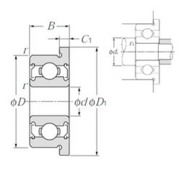 Bearing FL684AX50ZZ NTN